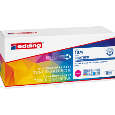 edding toner compatible with Brother TN-421M magenta