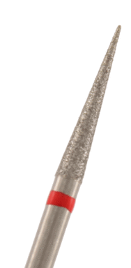 Diamant Spitze Körnung: Rot (fein, 1 Packung á 5 Stück)