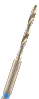 Vorbohrer für Titan Gewindestifte blau lang (1 Packung á 3 Stück)