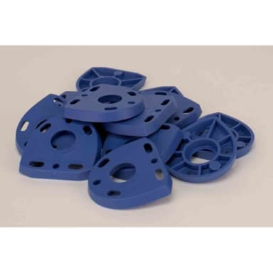 Amann Girrbach Artex Modelplaat Blauw (Paar)