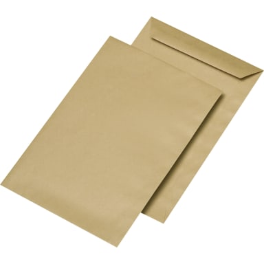 MAILmedia mailing bag C5 without window gummed 500 pieces brown