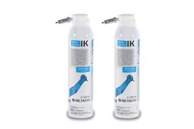 METASYS Green & Clean IK Desinfectiespray voor Turbines en Hand- en Winkelstukken met W&H Turbinenaansluiting (2 x 200 ml)