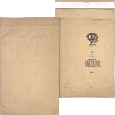 Jiffy paper-padded mailer Nr. 1 100 pieces brown