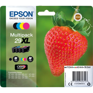 Epson ink cartridge 29XL black/cyan/magenta/yellow 4 pieces