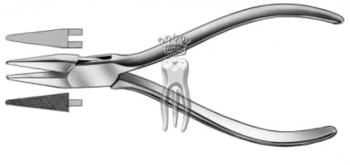 Flat noise pliers,  Goslee
