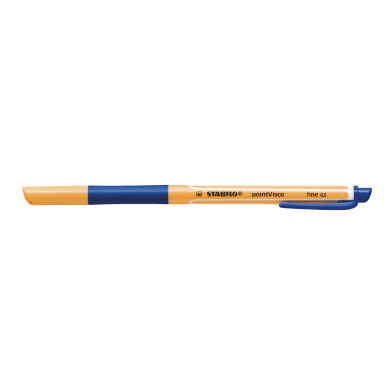 Stabilo rollerball pen pointVisco 0.5 mm capped blue