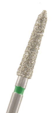 Diamant Torpedo konisch Körnung: Grün (grob, 1 Packung á 5 Stück)