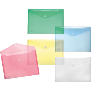 FolderSys collecting pocket A4 landscape 10 pieces assorted