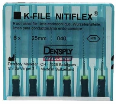 Nitiflex Feilen 12N 040 25mm 6St