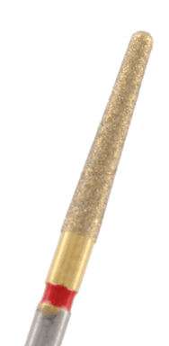 ZD-Diamant konisch rund Körnung: Rot (fein, 1 Packung á 5 Stück)