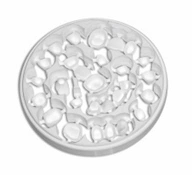 ERNST HINRICHS Dental Zirkoon BioStar Wit Ondoorzichtig 98,5x20 mm