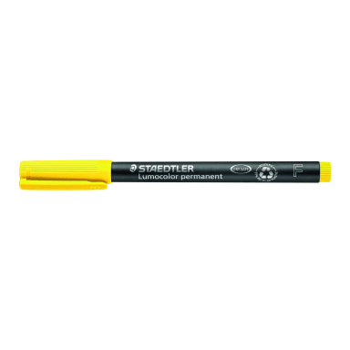 STAEDTLER OHP marker Lumocolor 0.6 mm permanent yellow
