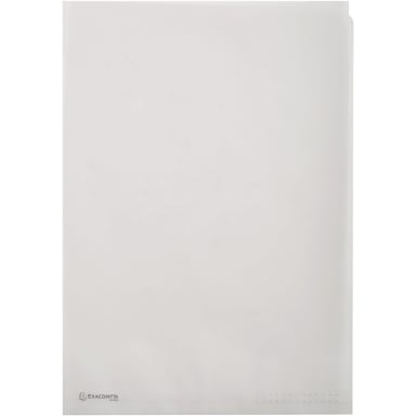 Exacompta file pocket A4 110 g paper 50 pieces transparent