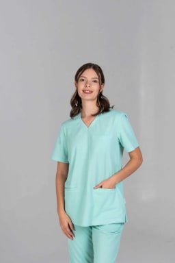 Van Laack Damen Tunic With Piped Pocket MWW-S15-P Mint M