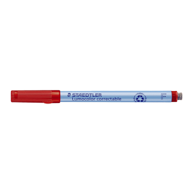 Staedtler OHP marker Lumocolor correctable 0.6 mm red