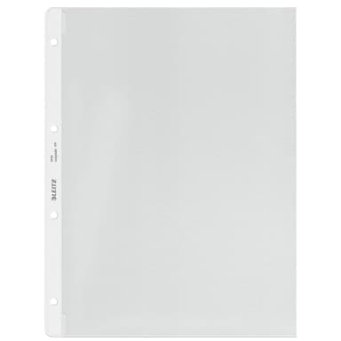 Leitz punched pocket A4 0.13 mm PP 100 pieces transparent