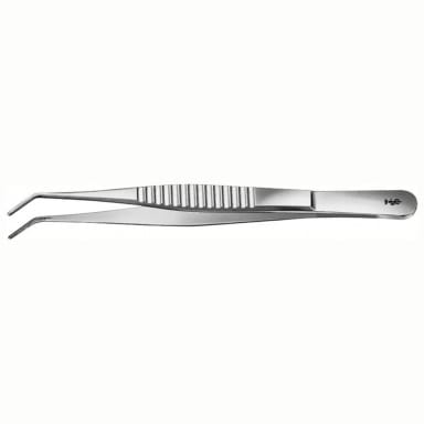 Pinzette atraumatisch 2/150mm gebogen
