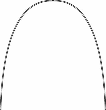 DENTAURUM Dentaflex Bogen UK Co-Axiaal 0,45 mm (10 stuks)