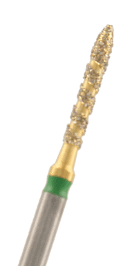 ZD-Spiral-Diamant Torpedo Körnung: Grün (grob, 1 Packung á 5 Stück)