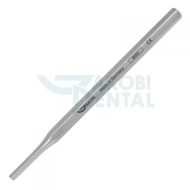 Dental Mirror Handle MHE 5, hexagonal, total length ca. 140mm, hollow, stainless steel