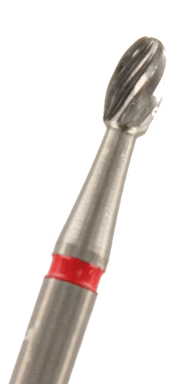 Hartmetall Finierer Eiform Verzahnung: 8 Schneiden (standard, 1 Packung á 5 Stück)