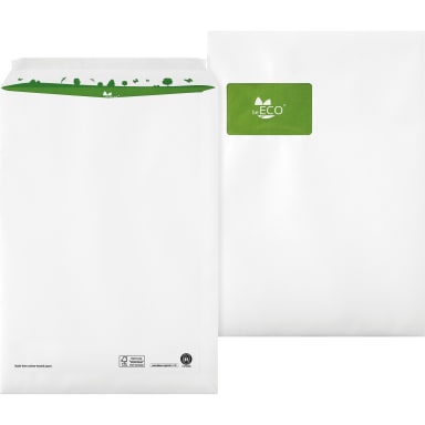 beECO mailing bag C4 100 g with window peel & seal 250 pieces white