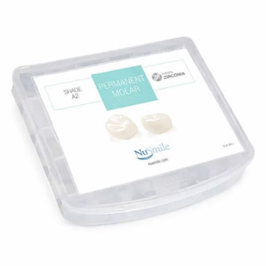 ZR NuSmile set for permanent molars - sixes, Type set: Try-in set