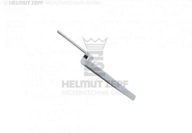 HELMUT ZEPF Knikpincet 15 cm Recht Stalen