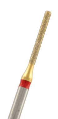 ZD-Diamant Zylinder Kante rund Körnung: Rot (fein, 1 Packung á 5 Stück)