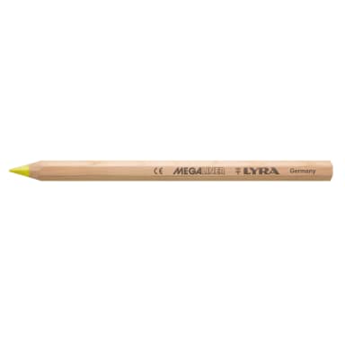 Lyra dry highlighter Megaliner neon yellow