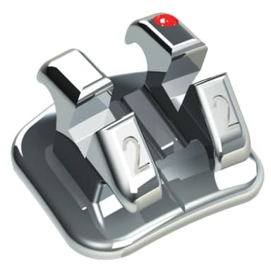 Mini Arch Standard brackets .018 MBT 10/PK, lateral links-32
