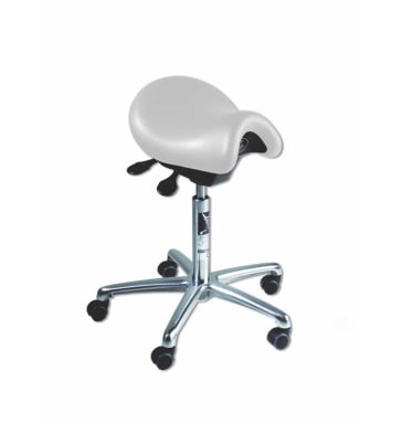 Hager & Werken Bambach® Sattelsitz Small Premium Leder White Vellum
