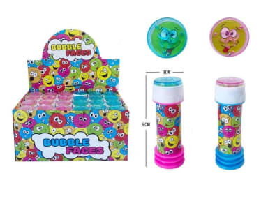 MirusMix Mini Zeepbellen Emotie met Geduldspel 30 ml (24 stuks)