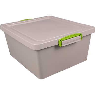 Really Useful Box storage box 17.5 l nestable grey