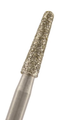 Diamant konisch rund Körnung: Blau (standard, 1 Packung á 5 Stück)