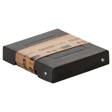 Falken storage box PURE Box Black 120x120x25 mm black