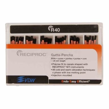VDW Reciproc Gutta-Percha Staven R40 (60 stuks)