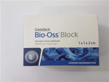 Geistlich Bio-Oss Spongiosa Blok 1x1x2 cm