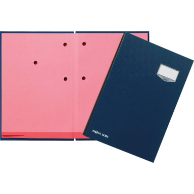 Pagna signature book de Luxe 20 compartments board blue