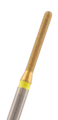 ZD-Diamant Zylinder rund Körnung: Gelb (extra-fein, 1 Packung á 5 Stück)