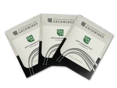 TWIST BÖGEN 8-FACH VERSEILT Vierkantbögen .018x.025 OK, Standardform (25 Stück/Pack)