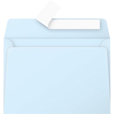 Clairefontaine Briefumschlag Pollen C6 20 Stück blau