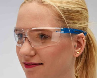 Hager & Werken Veiligheidsbril iSpec Smart Blauw/Transparant PC