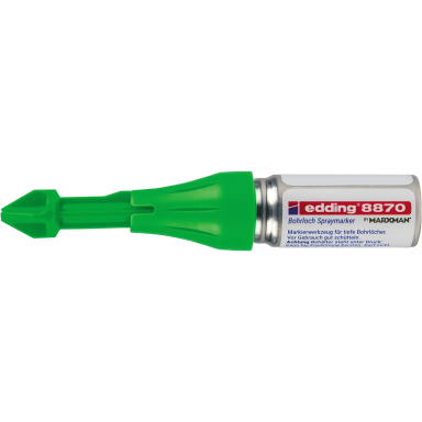 edding drill hole spray marker 8870 blister of 1 neon green