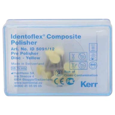 Kerr Identoflex™ Komposit Polisher Vorpolitur Vorpolitur Disc