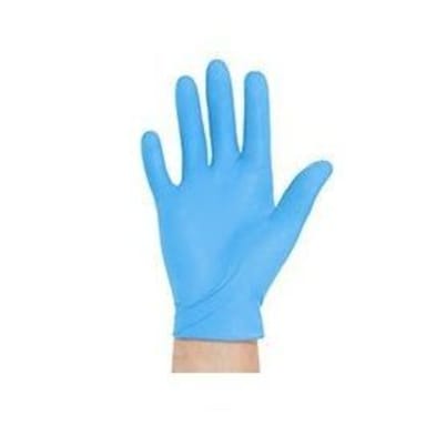 Halyard Basics Blue nitrile gloves powder-free, 200 pieces