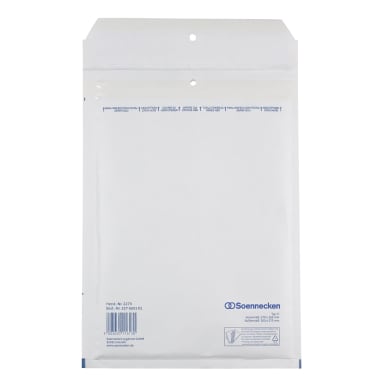 Soennecken bubble mailer D/1 170x265 mm peel & seal 5 pieces white