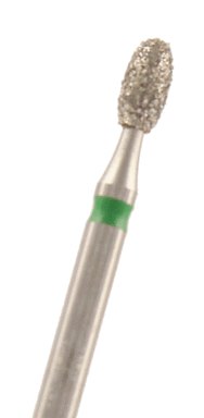 Diamant Eiform Körnung: Grün (grob, 1 Packung á 5 Stück)