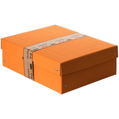 Falken storage box PURE Box Pastell A4 100 mm orange