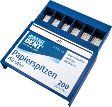 Omnident Papierspitzen Top Color Gr. 040 Black